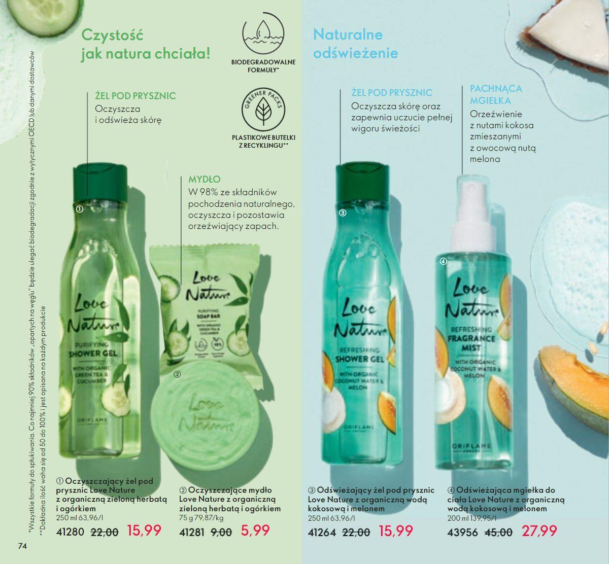 Gazetka promocyjna Oriflame str. 74