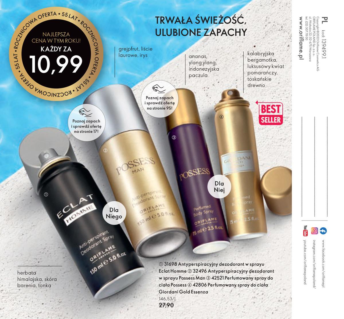Gazetka promocyjna Oriflame str. 134