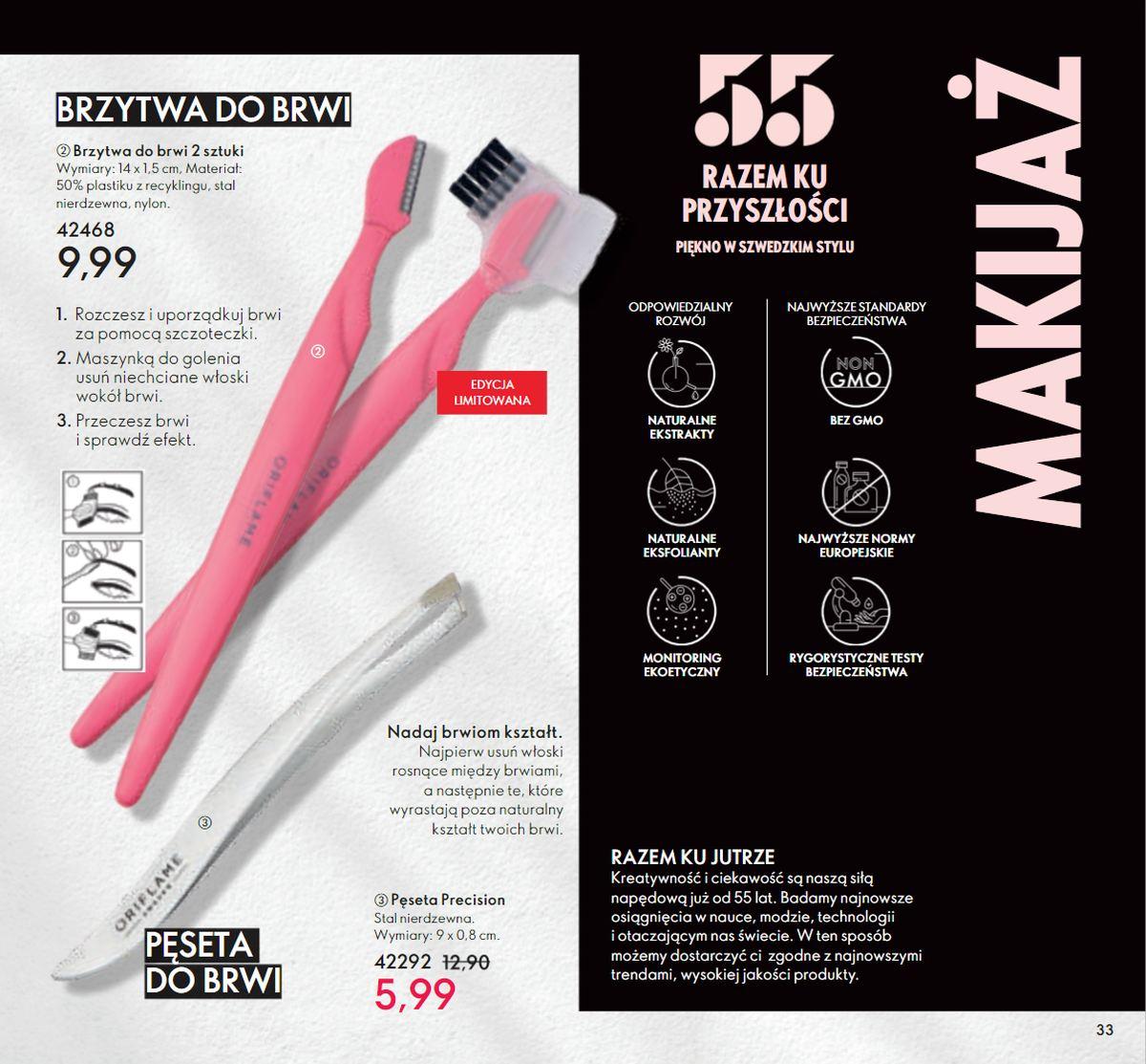 Gazetka promocyjna Oriflame str. 33