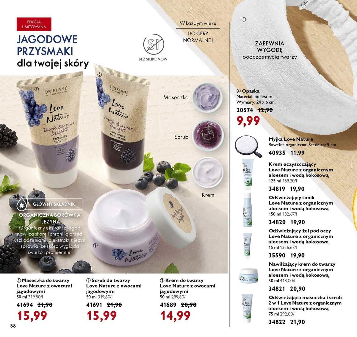 Gazetka promocyjna Oriflame str. 38