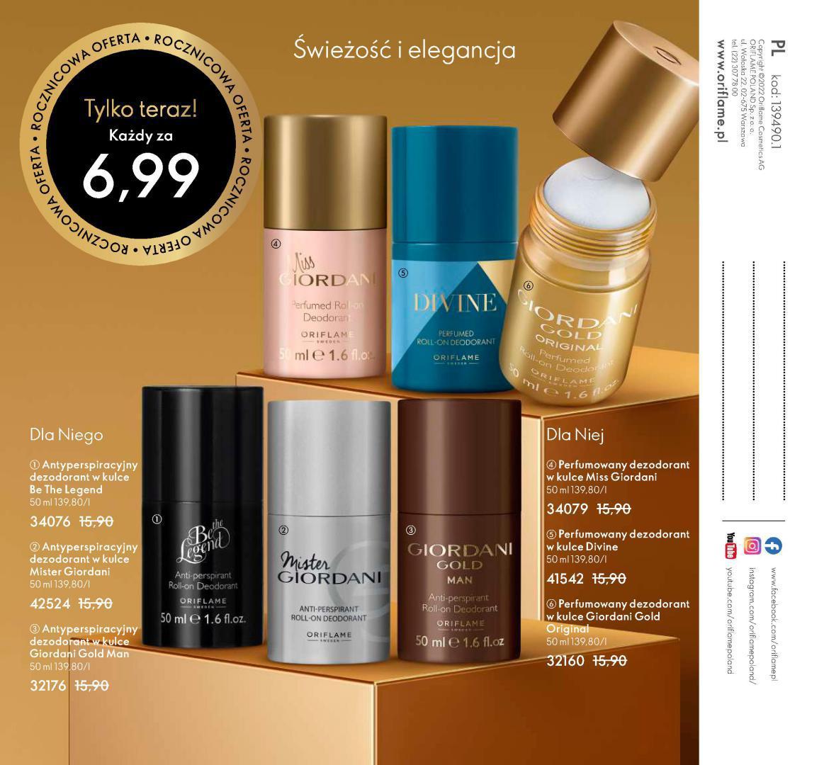 Gazetka promocyjna Oriflame str. 152
