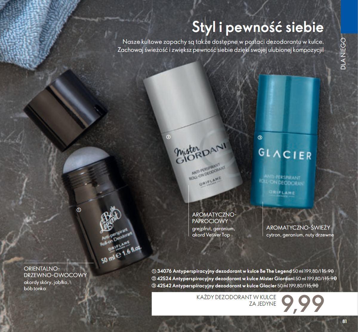 Gazetka promocyjna Oriflame str. 81