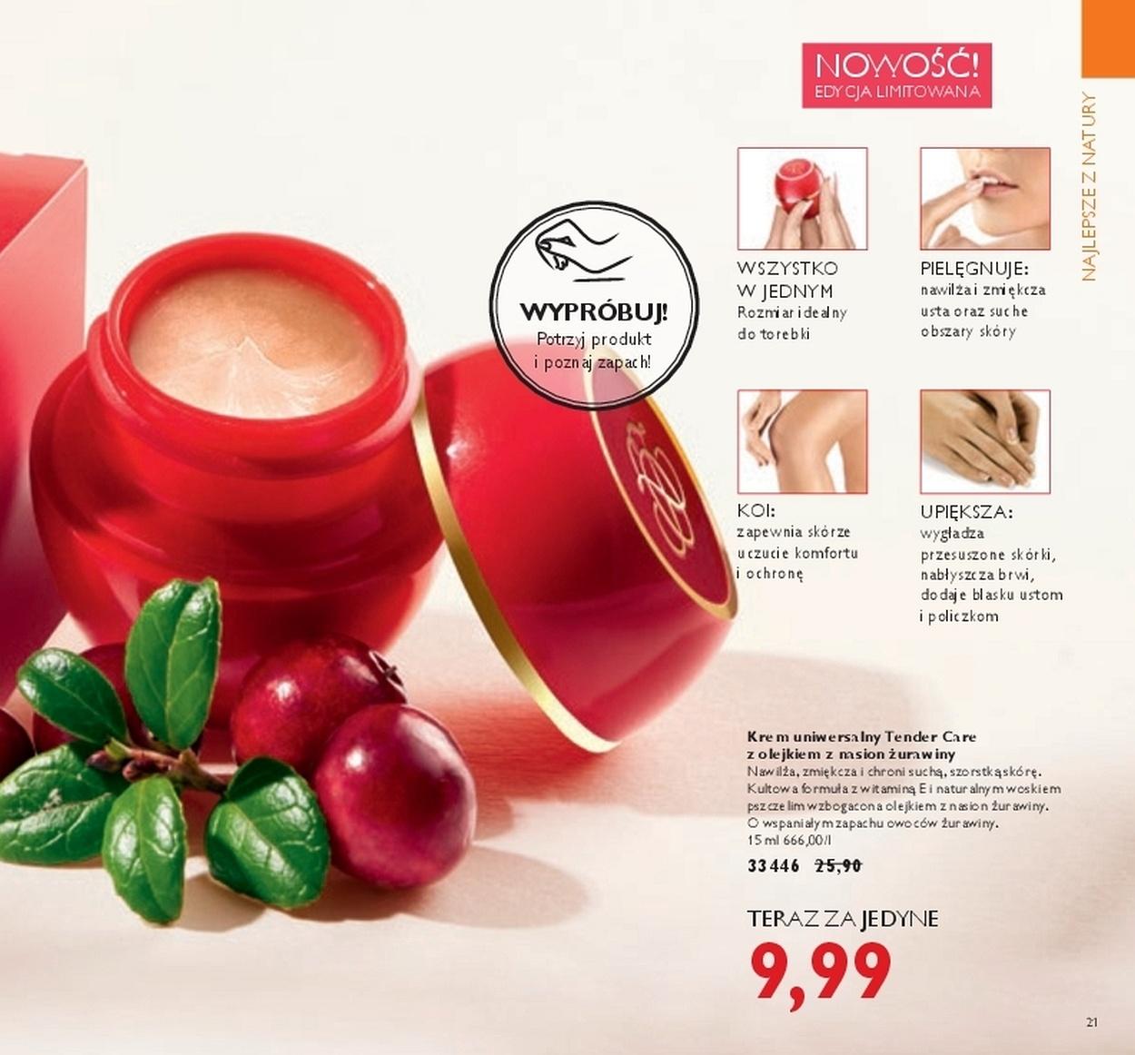Gazetka promocyjna Oriflame str. 21