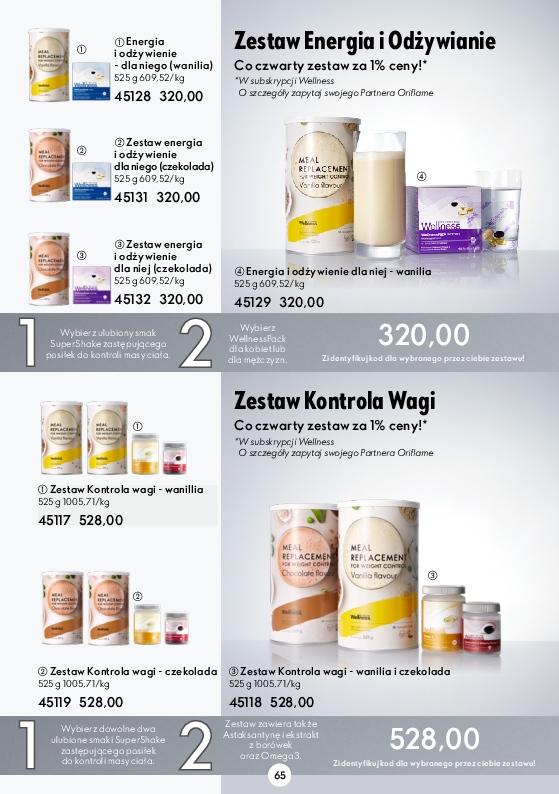 Gazetka promocyjna Oriflame str. 65