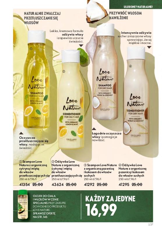 Gazetka promocyjna Oriflame str. 137