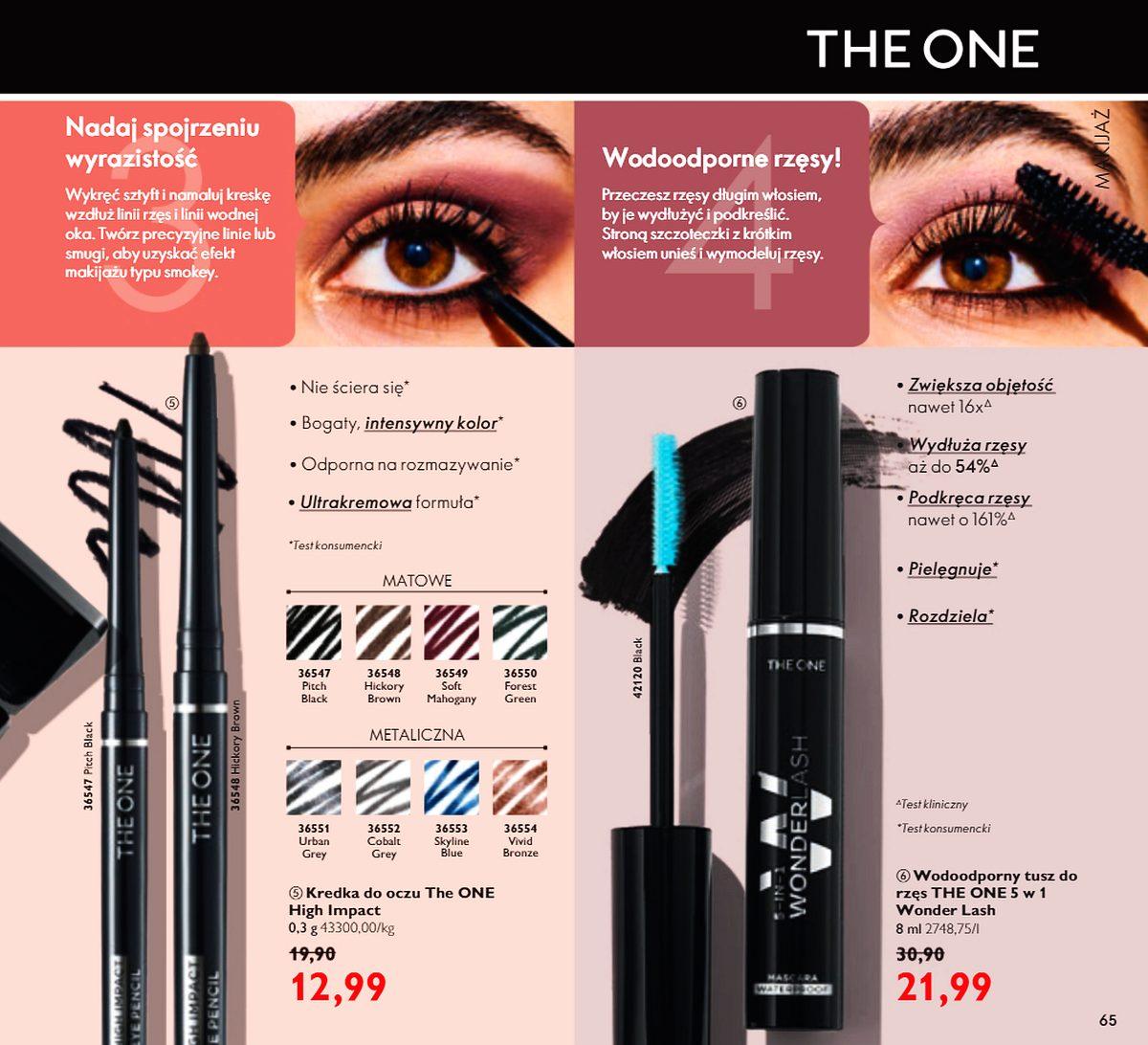 Gazetka promocyjna Oriflame str. 65