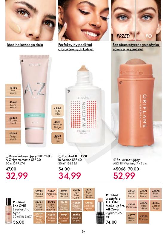 Gazetka promocyjna Oriflame str. 54