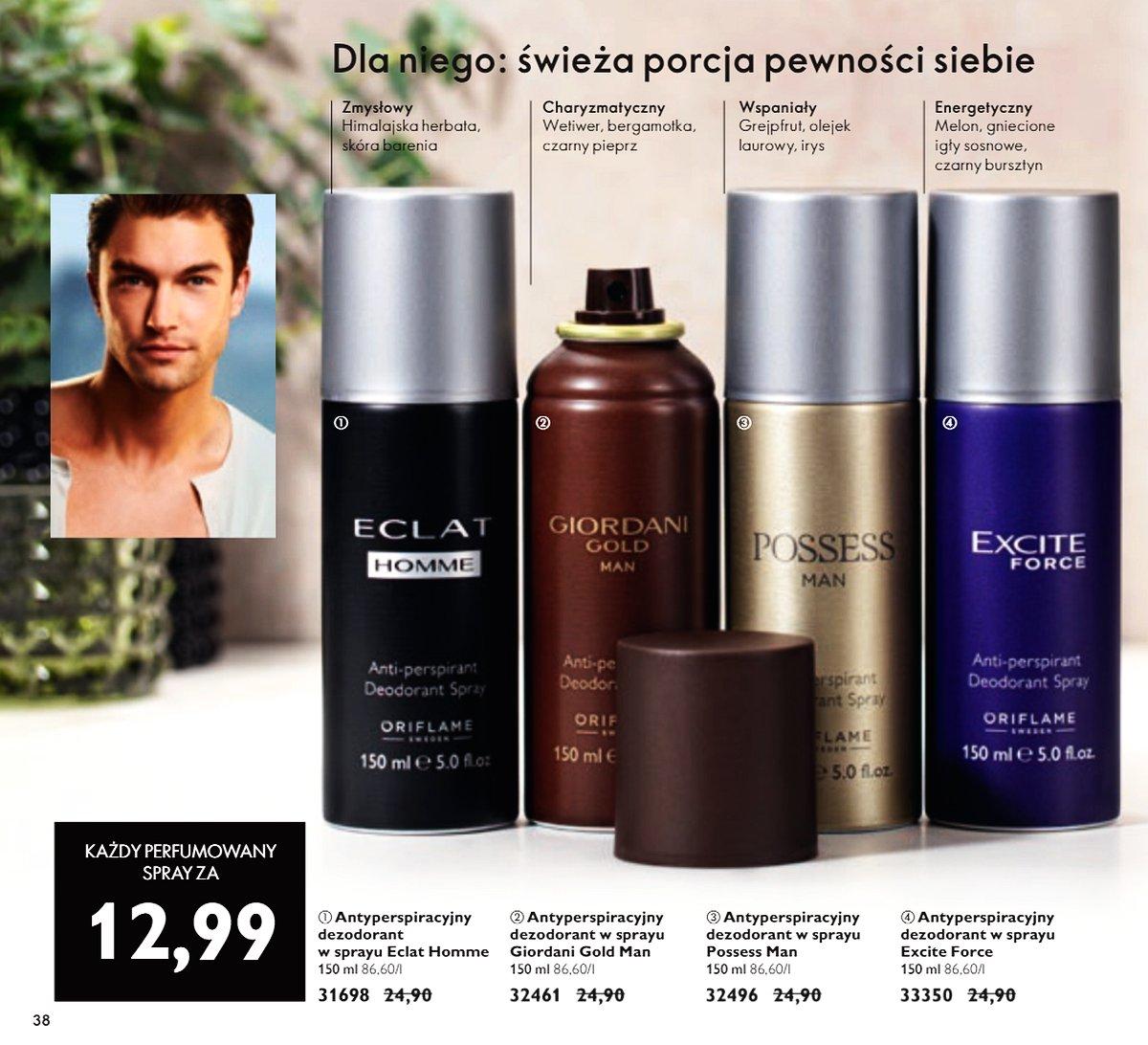 Gazetka promocyjna Oriflame str. 38