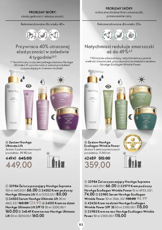 Gazetka promocyjna Oriflame str. 83