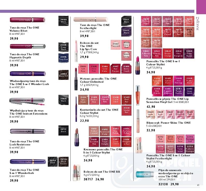 Gazetka promocyjna Oriflame str. 61