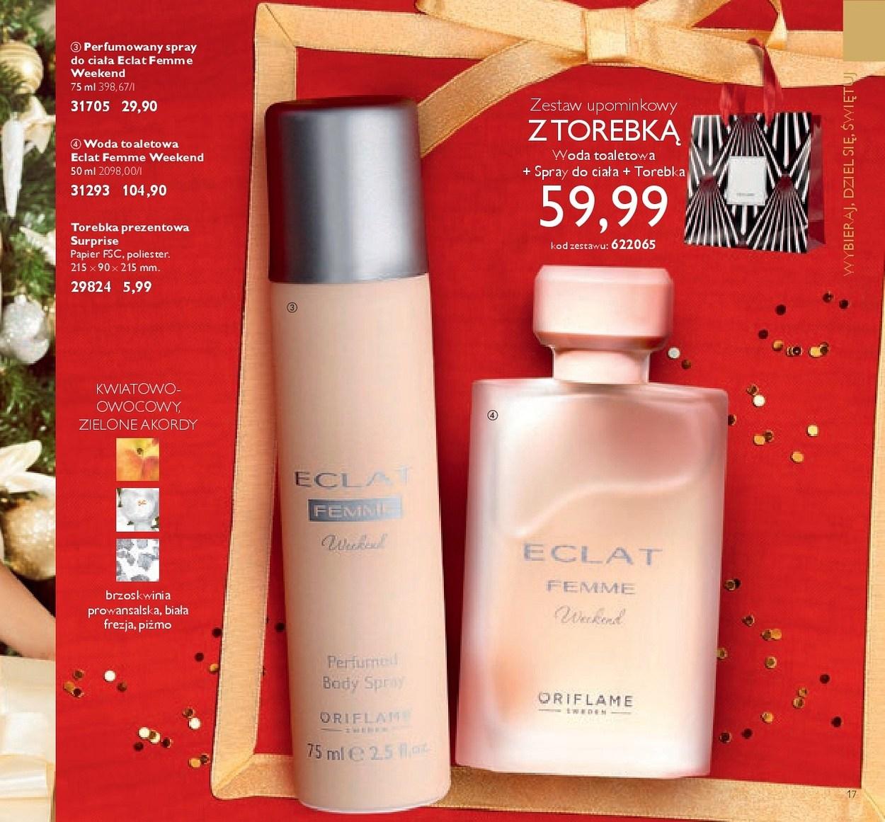 Gazetka promocyjna Oriflame str. 17