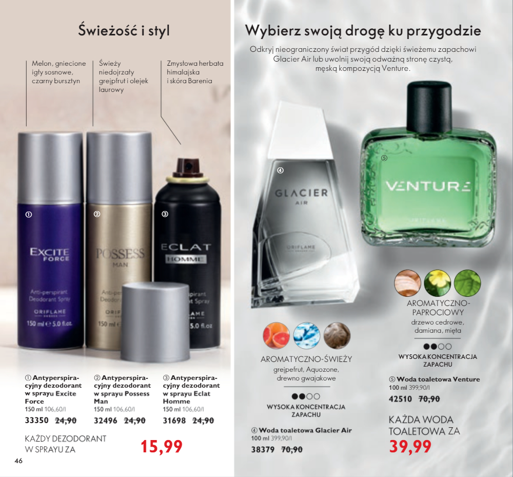 Gazetka promocyjna Oriflame str. 46