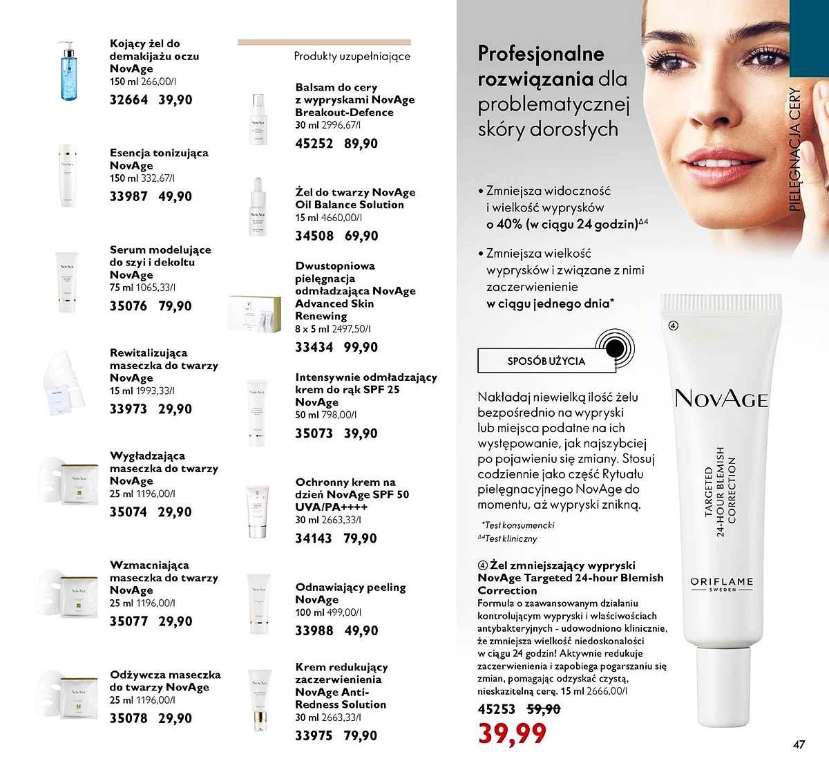 Gazetka promocyjna Oriflame str. 47