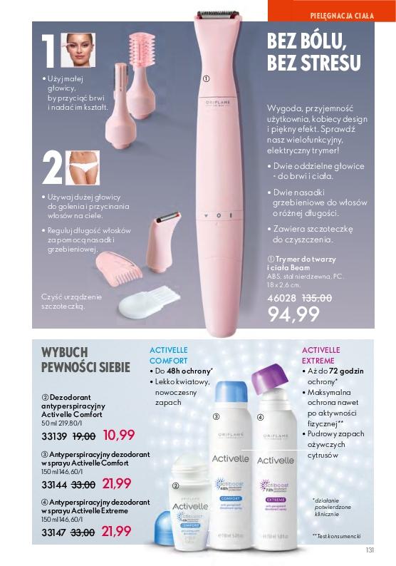 Gazetka promocyjna Oriflame str. 131