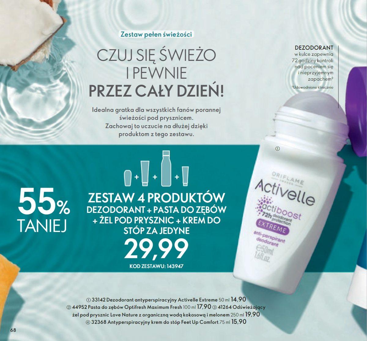 Gazetka promocyjna Oriflame str. 68
