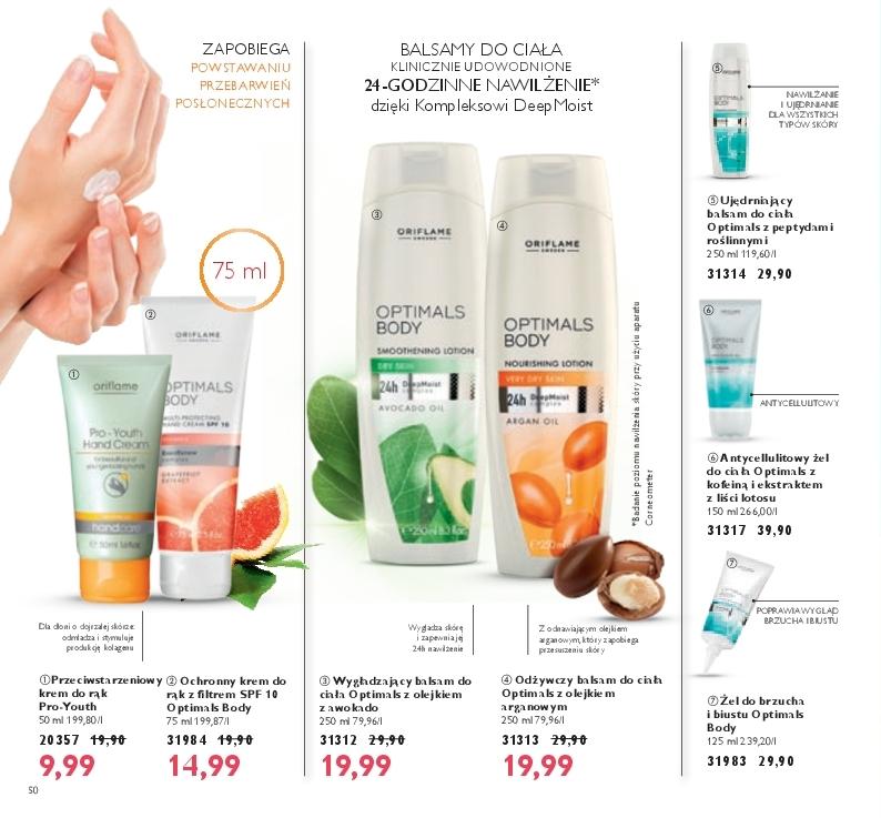 Gazetka promocyjna Oriflame str. 50