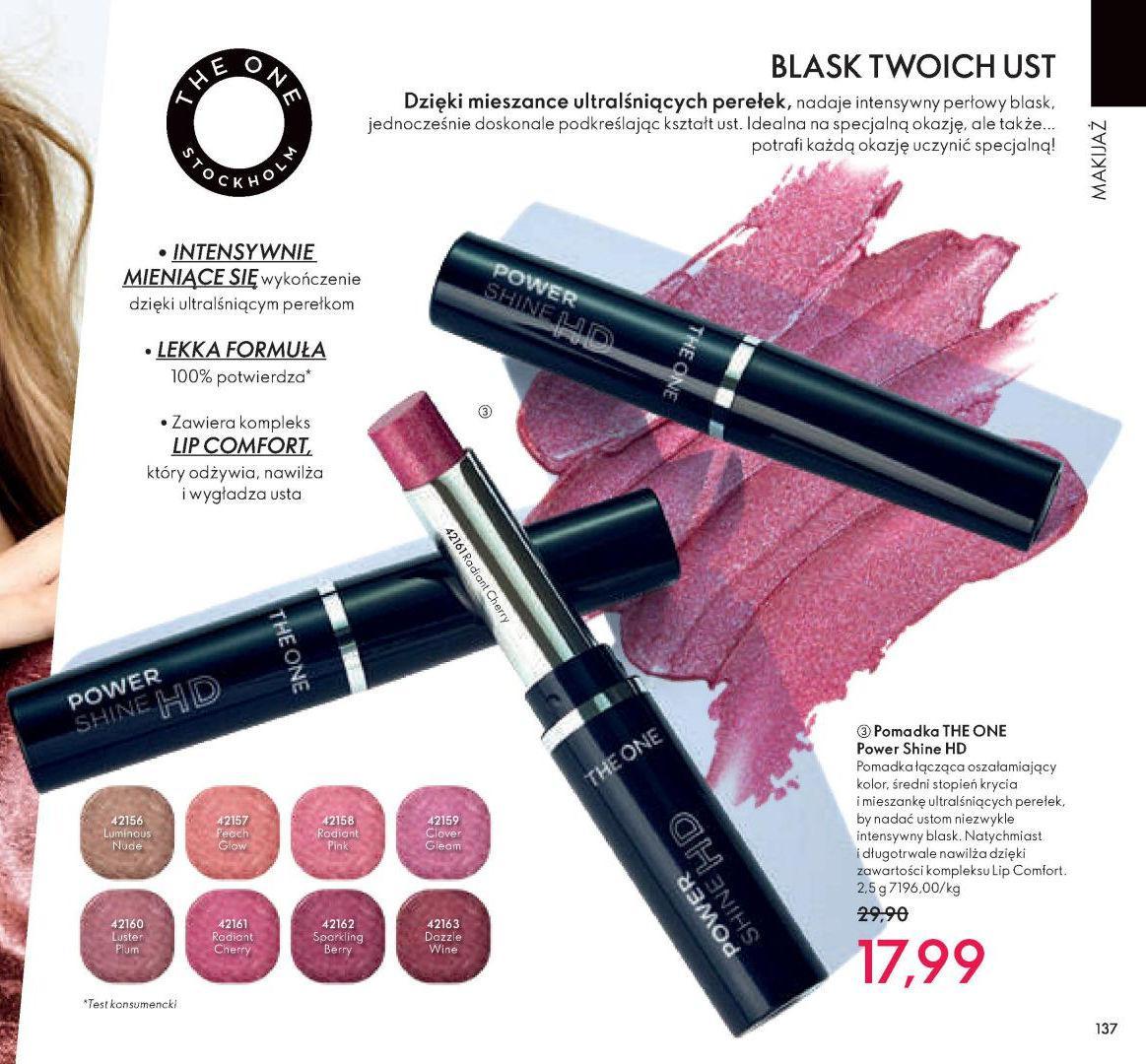 Gazetka promocyjna Oriflame str. 137