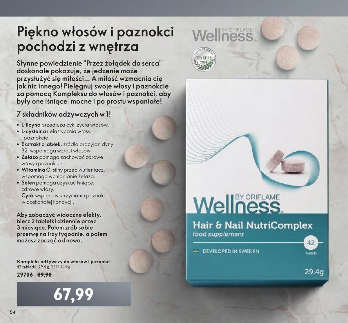 Gazetka promocyjna Oriflame str. 54