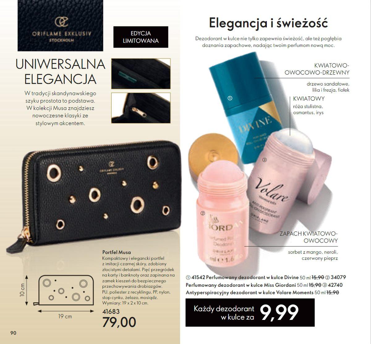 Gazetka promocyjna Oriflame str. 90