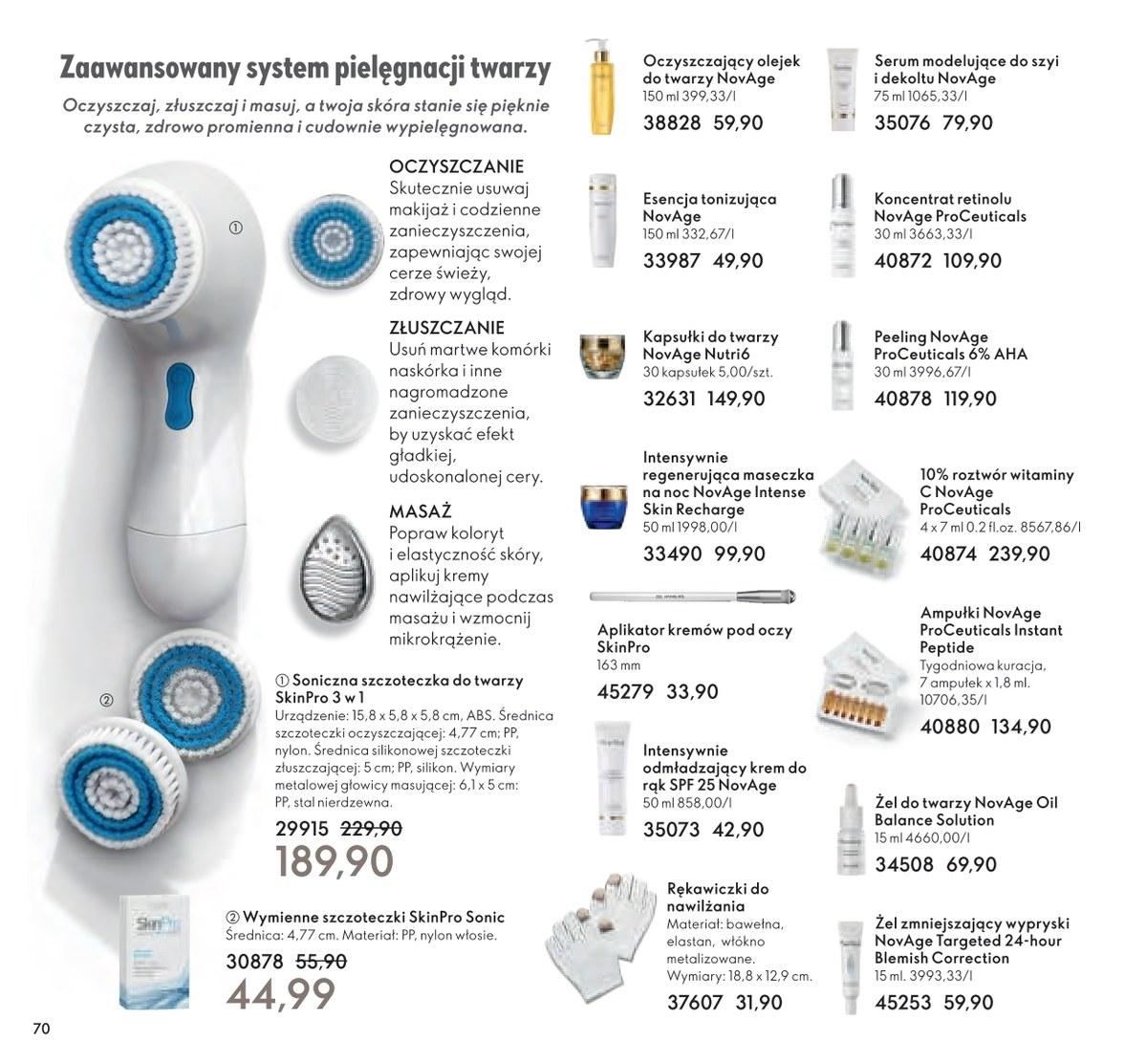Gazetka promocyjna Oriflame str. 70