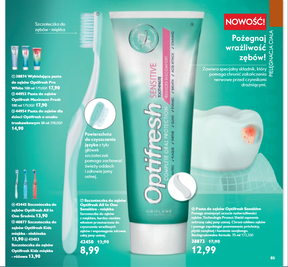 Gazetka promocyjna Oriflame str. 85