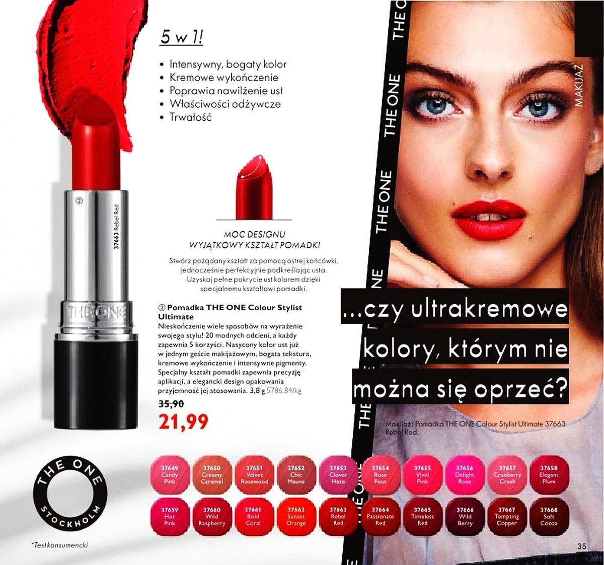 Gazetka promocyjna Oriflame str. 35