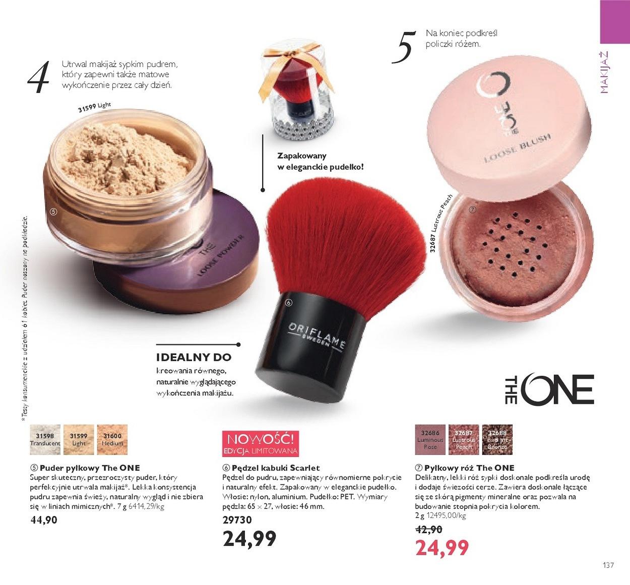 Gazetka promocyjna Oriflame str. 137