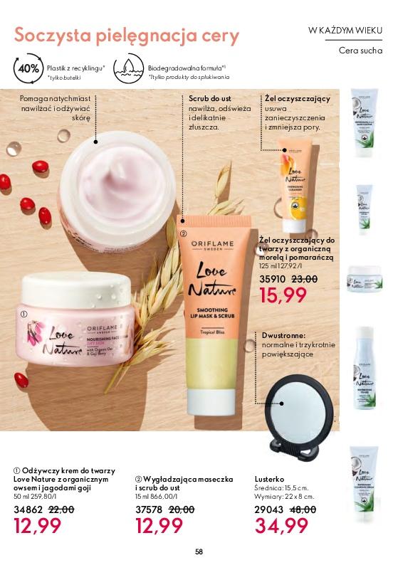 Gazetka promocyjna Oriflame str. 58