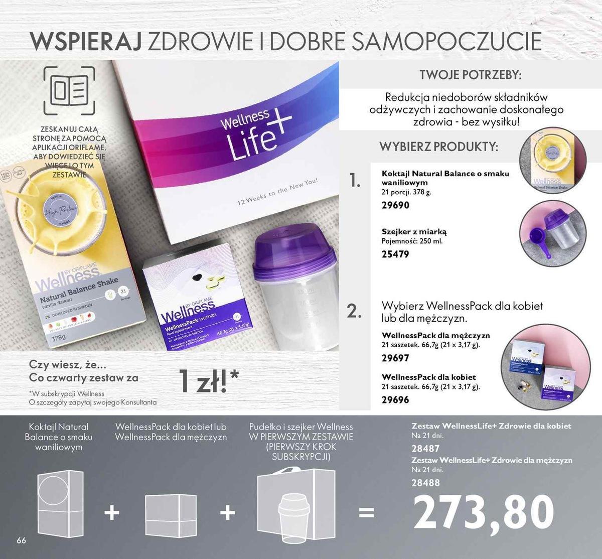 Gazetka promocyjna Oriflame str. 66