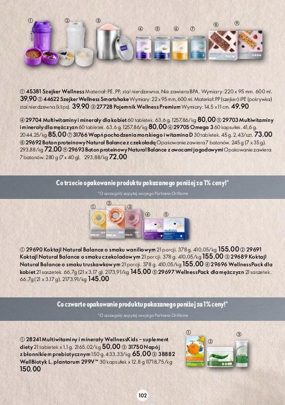 Gazetka promocyjna Oriflame str. 102