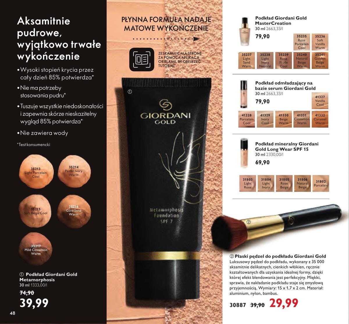 Gazetka promocyjna Oriflame str. 47
