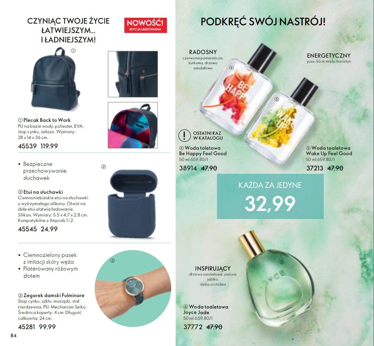 Gazetka promocyjna Oriflame str. 84