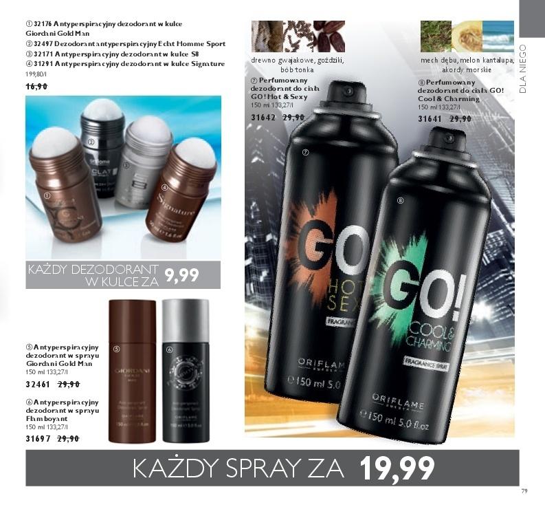 Gazetka promocyjna Oriflame str. 79