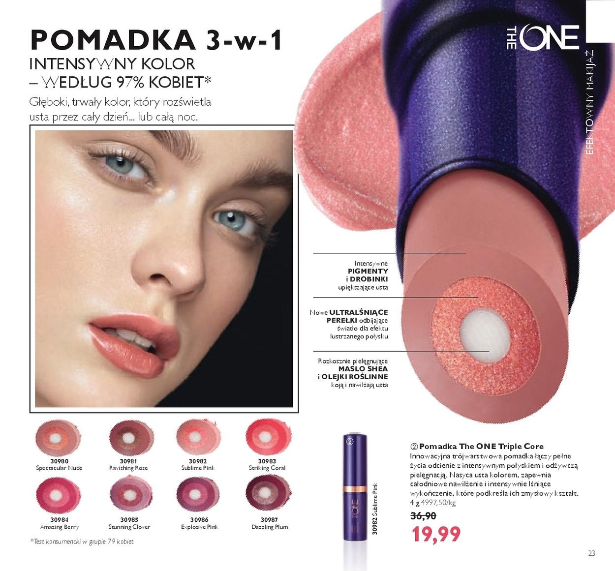 Gazetka promocyjna Oriflame str. 23
