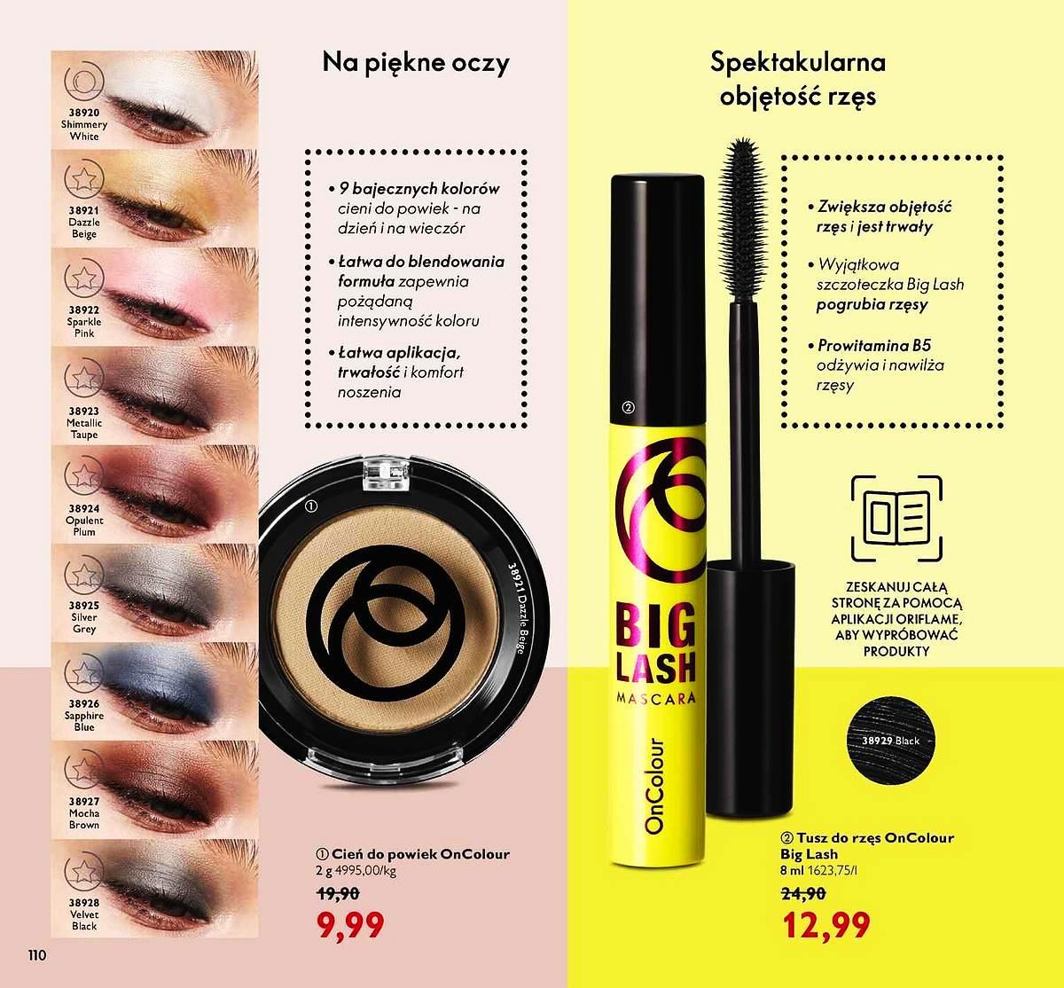 Gazetka promocyjna Oriflame str. 110