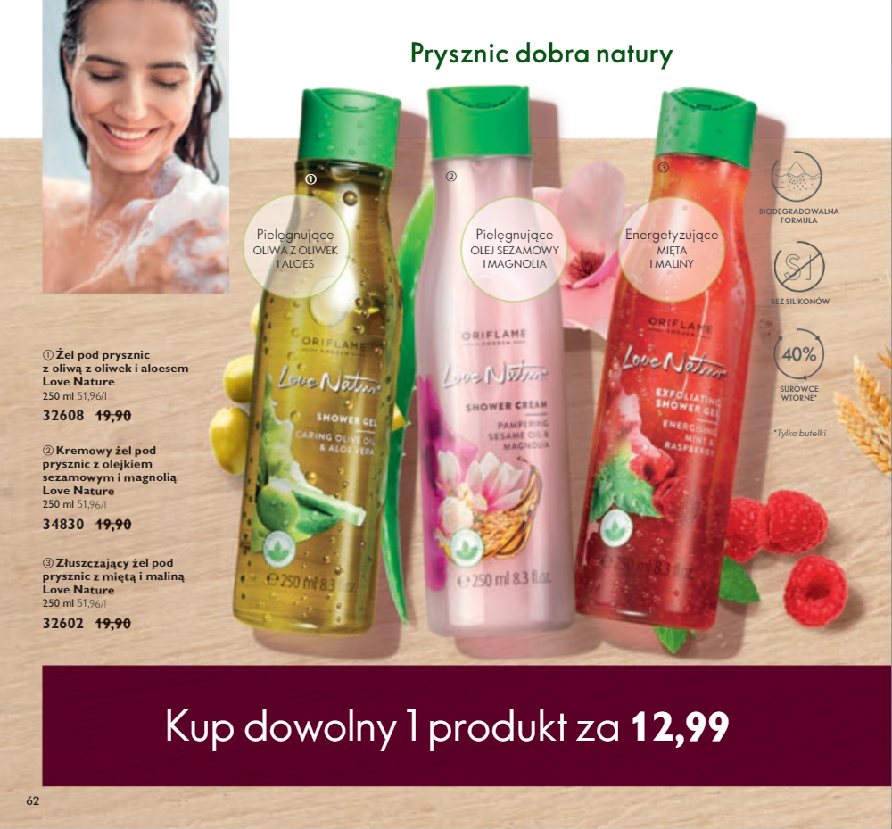 Gazetka promocyjna Oriflame str. 62