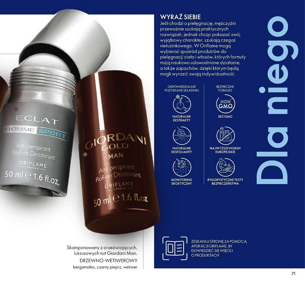 Gazetka promocyjna Oriflame str. 71