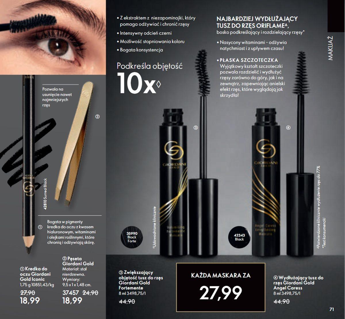 Gazetka promocyjna Oriflame str. 71