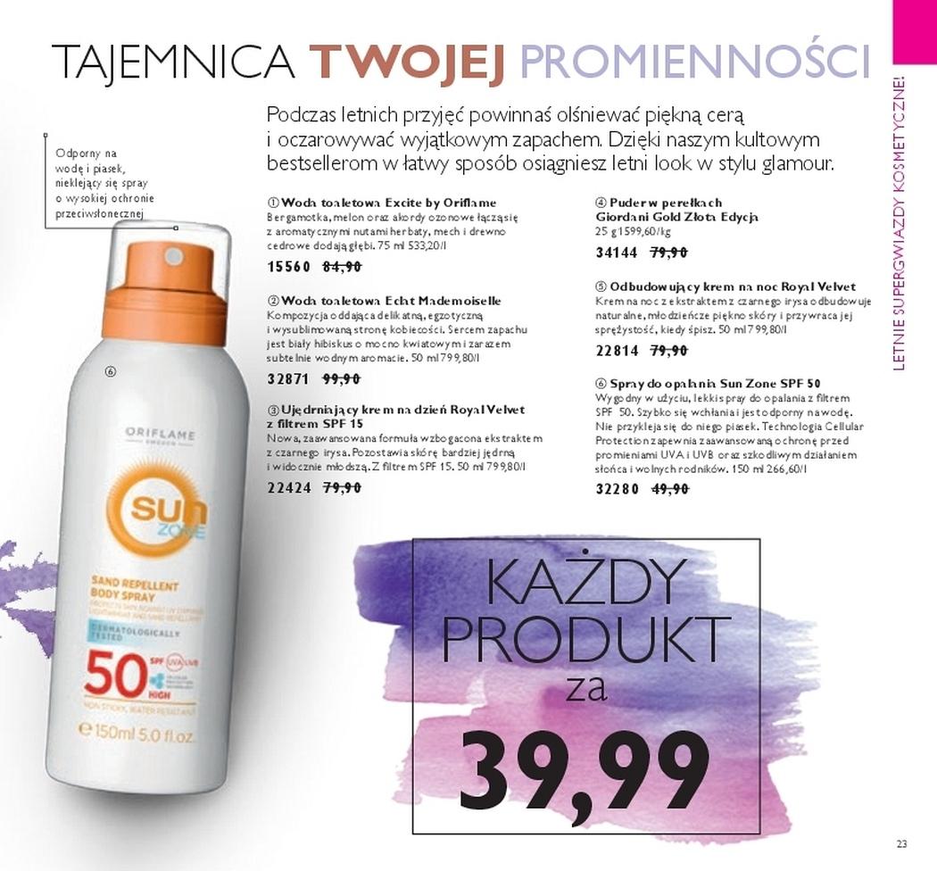 Gazetka promocyjna Oriflame str. 23
