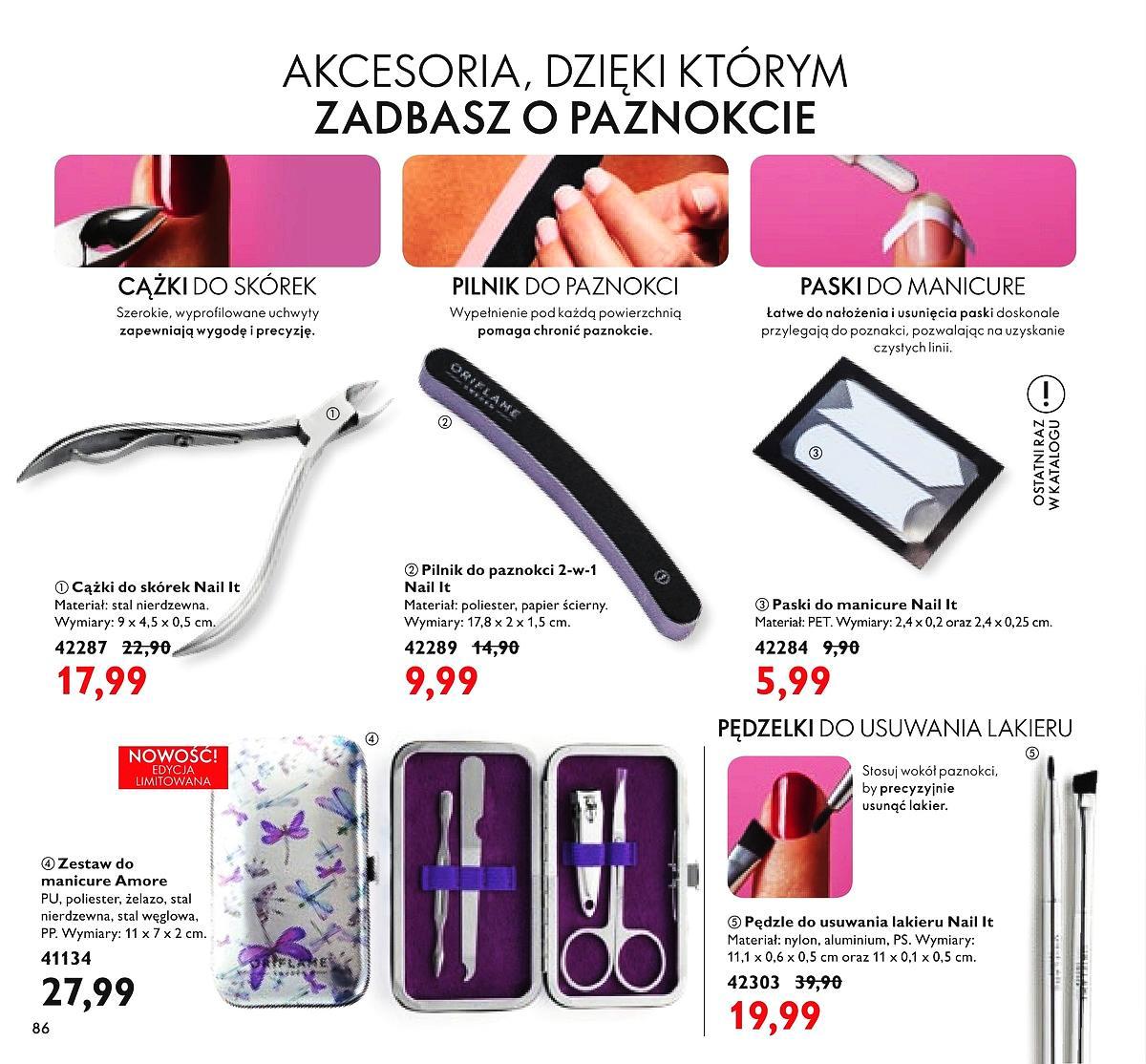 Gazetka promocyjna Oriflame str. 86