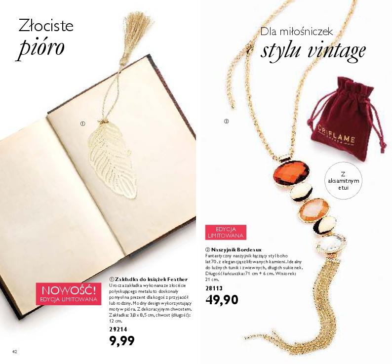 Gazetka promocyjna Oriflame str. 42