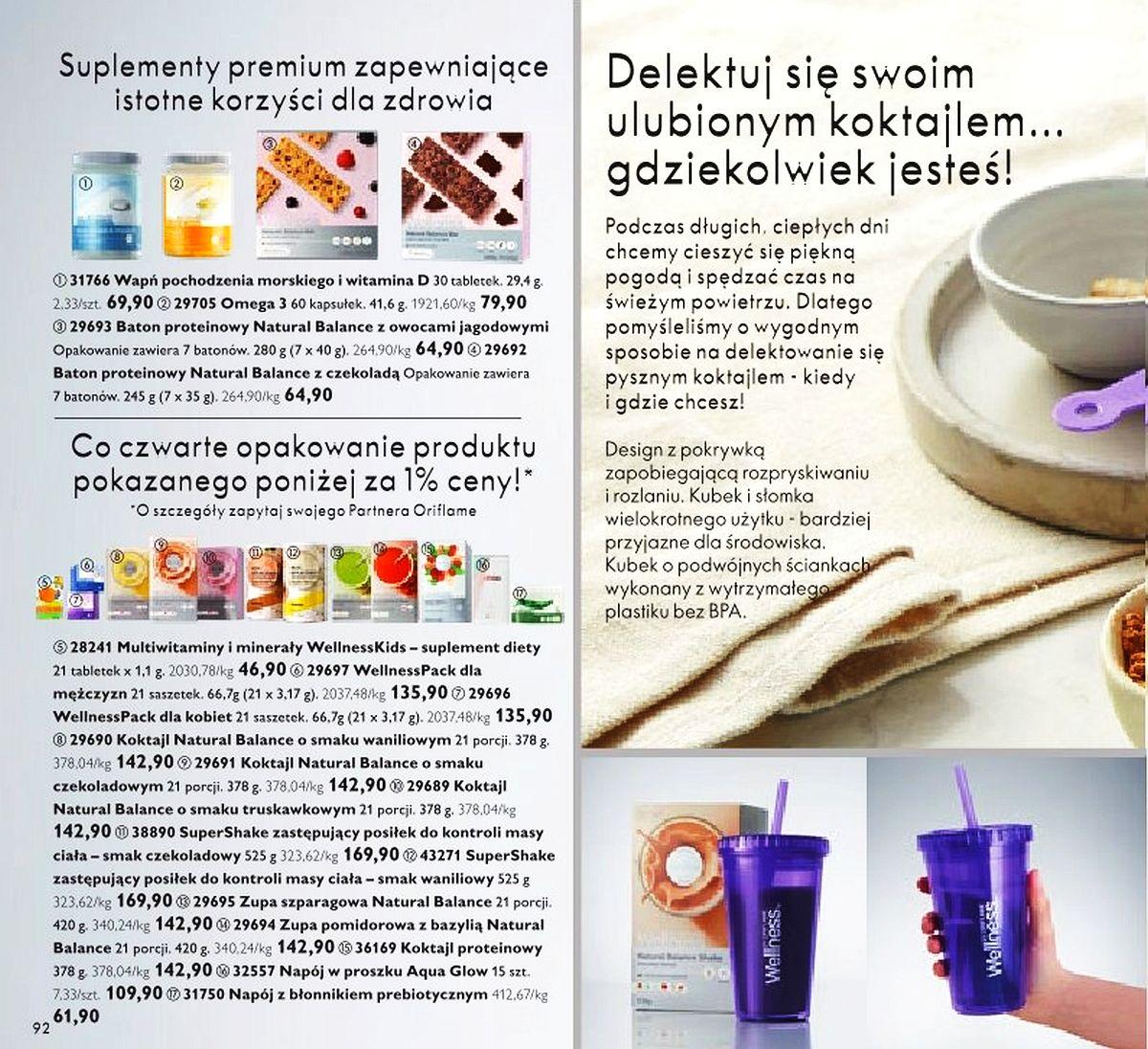 Gazetka promocyjna Oriflame str. 92