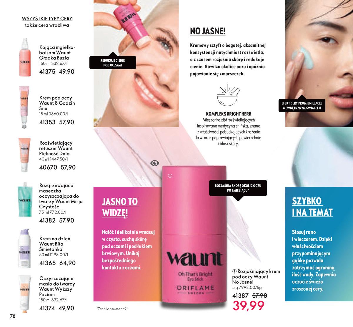 Gazetka promocyjna Oriflame str. 76
