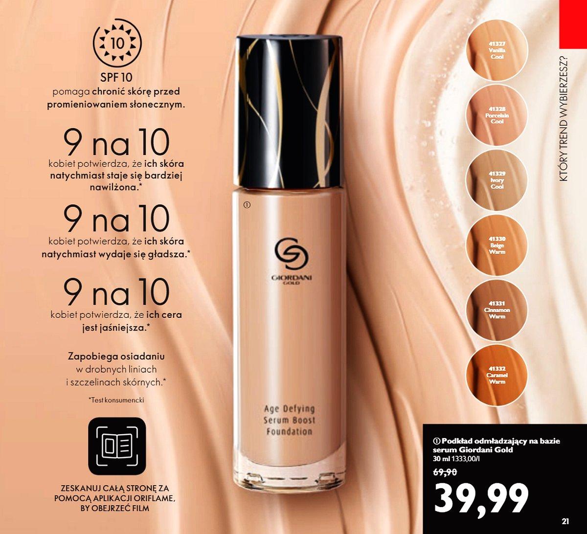 Gazetka promocyjna Oriflame str. 21