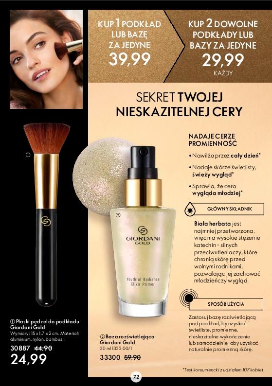 Gazetka promocyjna Oriflame str. 72