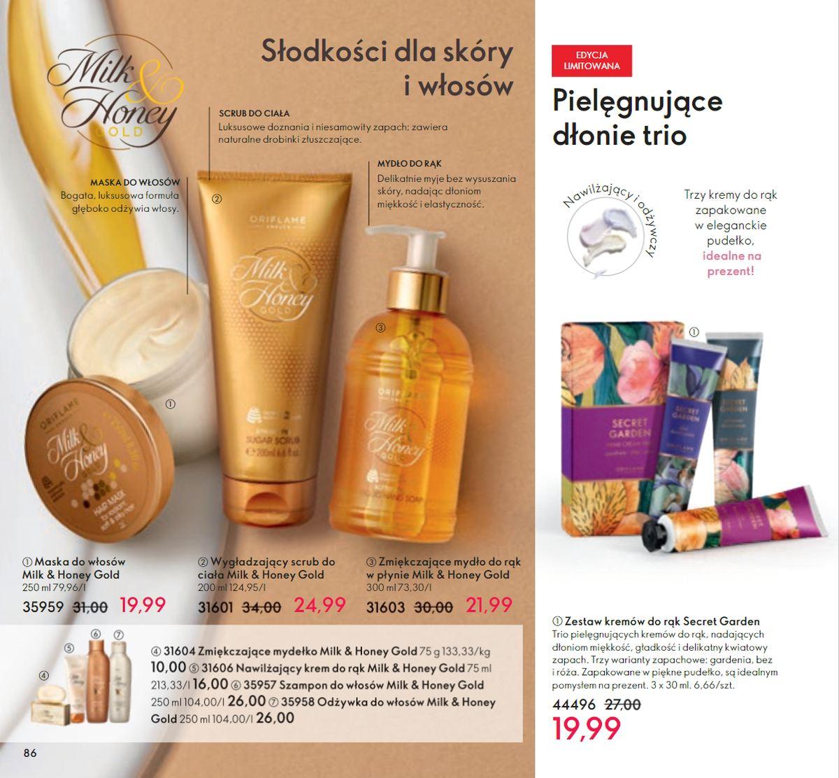 Gazetka promocyjna Oriflame str. 86