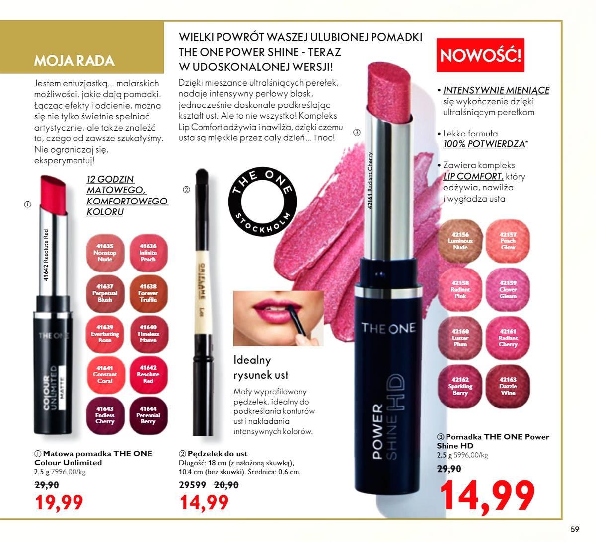 Gazetka promocyjna Oriflame str. 59