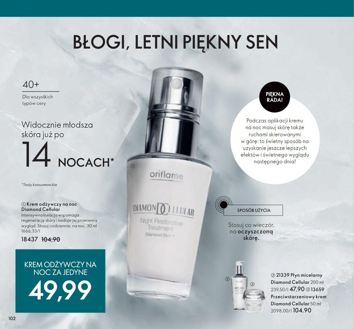 Gazetka promocyjna Oriflame str. 102