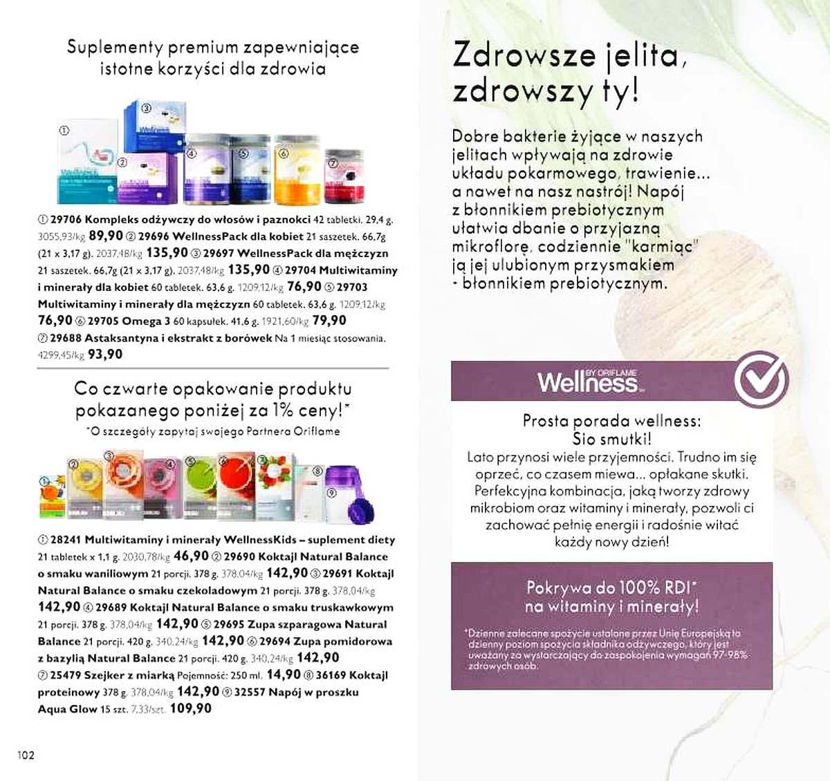 Gazetka promocyjna Oriflame str. 102