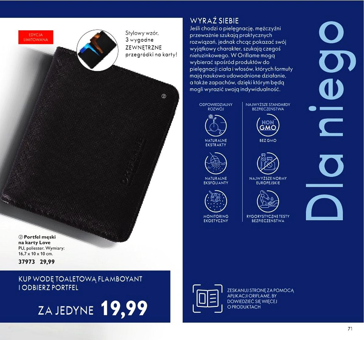 Gazetka promocyjna Oriflame str. 71